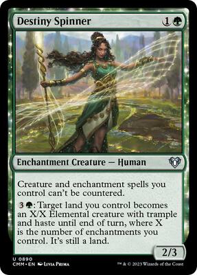 Destiny Spinner card from Commander Masters