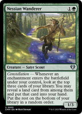 Nessian Wanderer card from Commander Masters