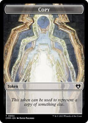 Copy (0054) // Angel Double-Sided Token card from Commander Masters