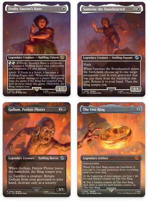 Mount Doom Scene [Set of 4] card from Universes Beyond: The Lord of the Rings: Tales of Middle-earth