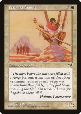 Femeref Scouts card from Mirage