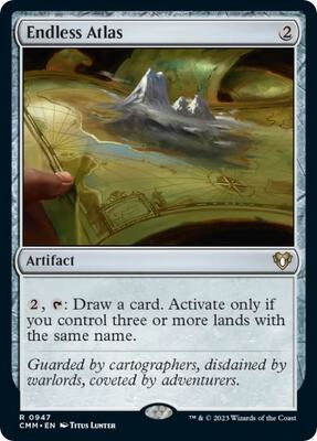 Endless Atlas card from Commander Masters