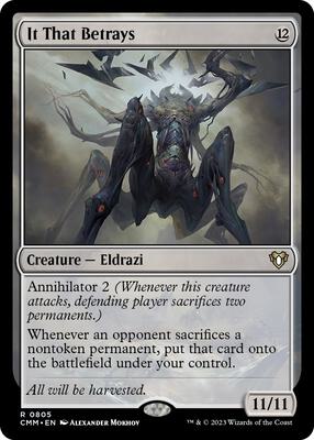 It That Betrays card from Commander Masters