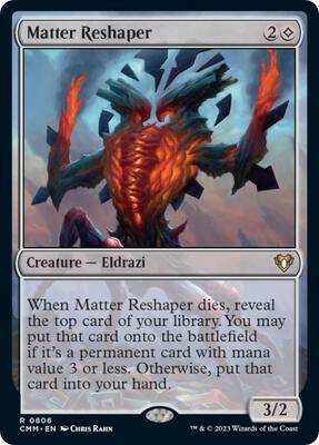 Matter Reshaper card from Commander Masters