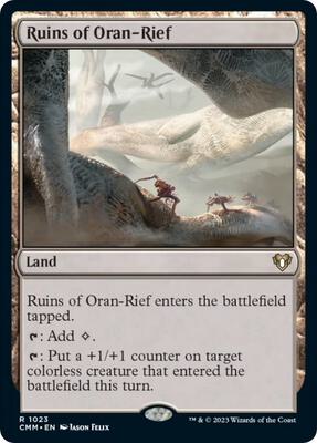 Ruins of Oran-Rief card from Commander Masters