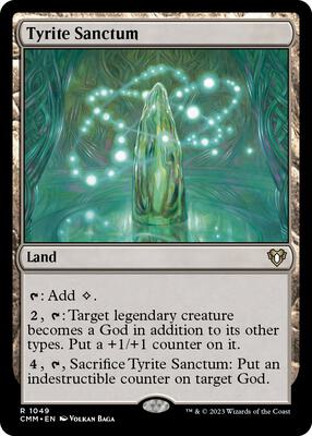 Tyrite Sanctum card from Commander Masters