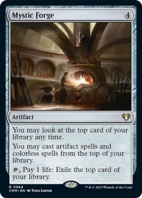 Mystic Forge card from Commander Masters