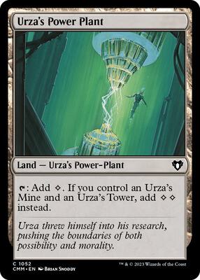 Urza's Power Plant card from Commander Masters