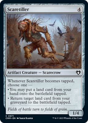 Scaretiller card from Commander Masters