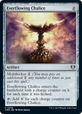 Everflowing Chalice card from Commander Masters