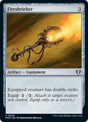 Fireshrieker card from Commander Masters