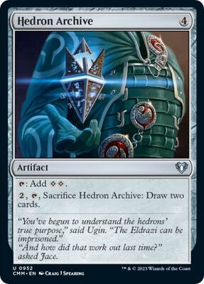 Hedron Archive card from Commander Masters