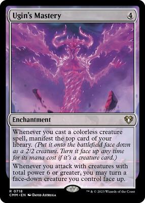 Ugin's Mastery card from Commander Masters