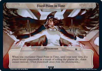Fixed Point in Time card from Planechase: Universes Beyond: Doctor Who