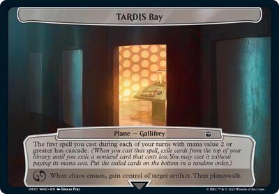 TARDIS Bay card from Planechase: Universes Beyond: Doctor Who