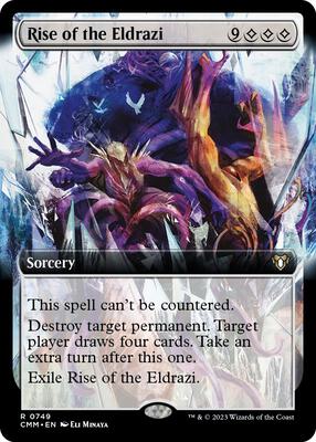 Rise of the Eldrazi (Extended Art) card from Commander Masters