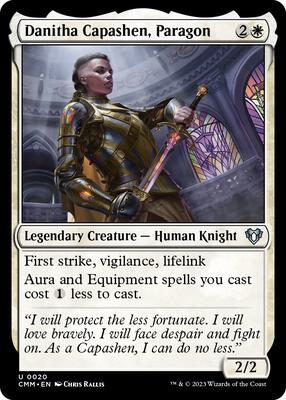 Danitha Capashen, Paragon card from Commander Masters