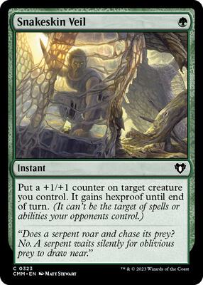 Snakeskin Veil card from Commander Masters