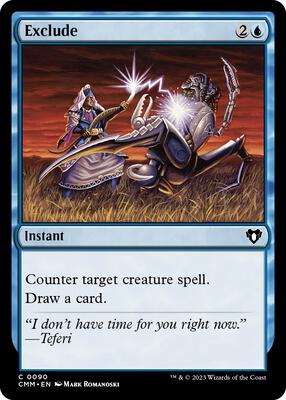 Exclude card from Commander Masters