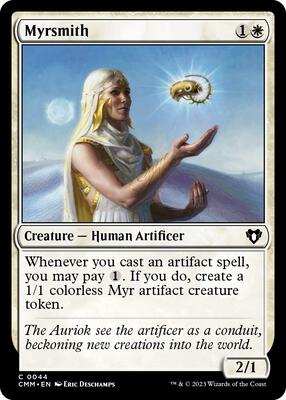 Myrsmith card from Commander Masters
