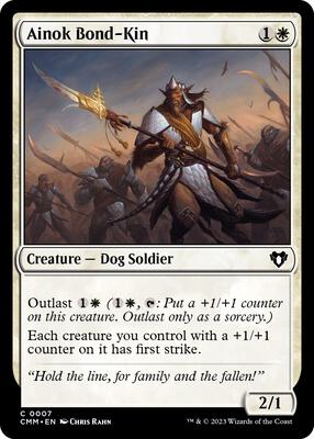 Ainok Bond-Kin card from Commander Masters