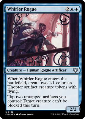Whirler Rogue card from Commander Masters