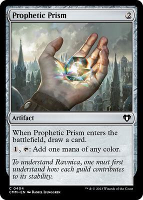 Prophetic Prism card from Commander Masters