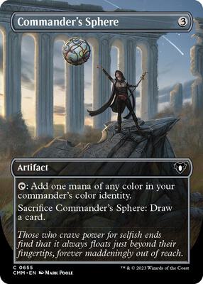 Commander's Sphere (Borderless) card from Commander Masters