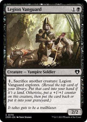 Legion Vanguard card from Commander Masters
