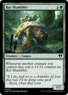 Rot Shambler card from Commander Masters