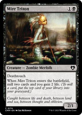 Mire Triton card from Commander Masters