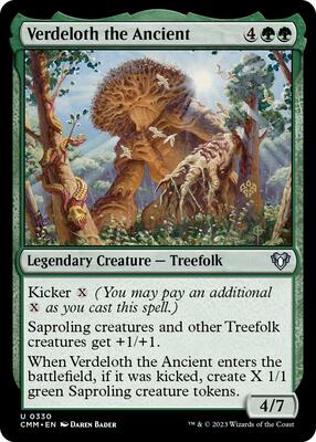 Verdeloth the Ancient card from Commander Masters