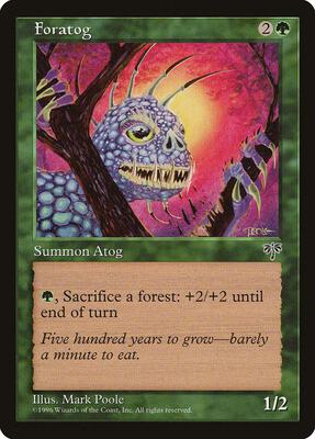 Foratog card from Mirage