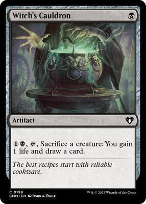Witch's Cauldron card from Commander Masters