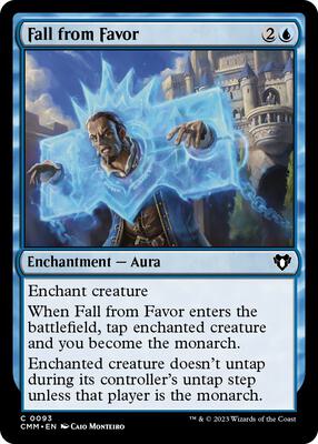 Fall from Favor card from Commander Masters