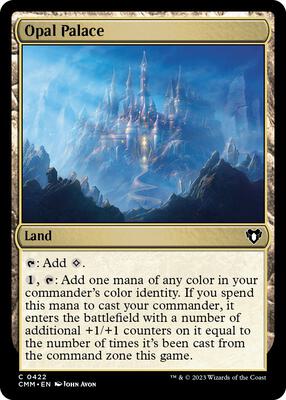 Opal Palace card from Commander Masters