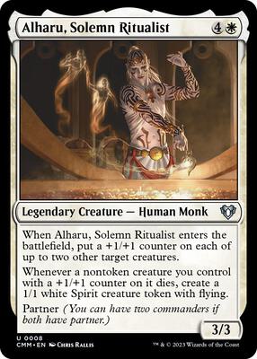 Alharu, Solemn Ritualist card from Commander Masters
