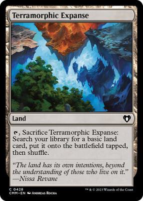 Terramorphic Expanse card from Commander Masters