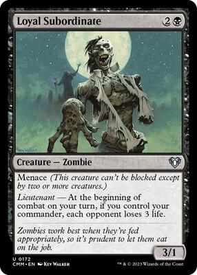 Loyal Subordinate card from Commander Masters