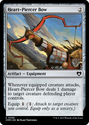 Heart-Piercer Bow card from Commander Masters