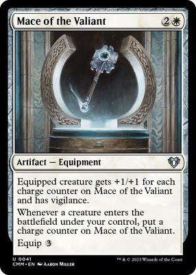 Mace of the Valiant card from Commander Masters