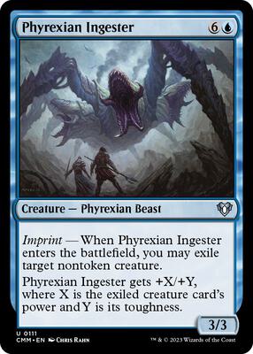 Phyrexian Ingester card from Commander Masters