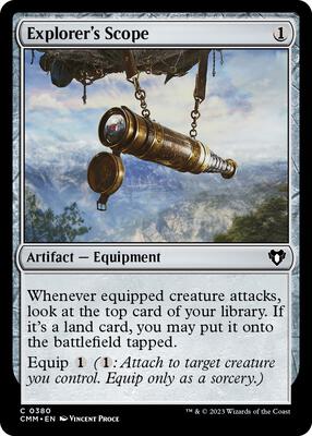 Explorer's Scope card from Commander Masters