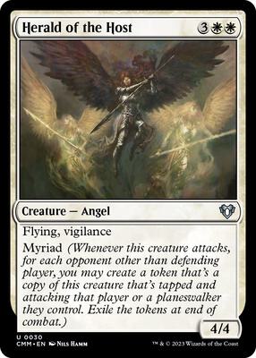 Herald of the Host card from Commander Masters