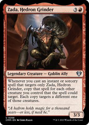Zada, Hedron Grinder card from Commander Masters