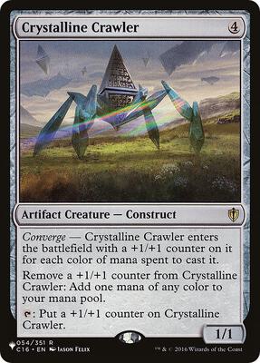 Crystalline Crawler (C16) card from The List Reprints