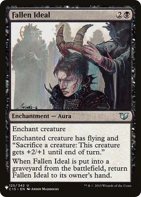 Fallen Ideal card from The List Reprints