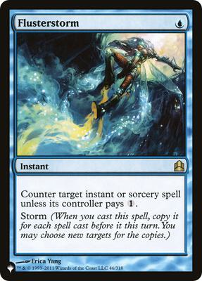 Flusterstorm card from The List Reprints