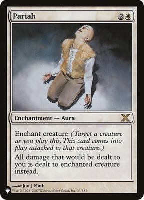 Pariah card from The List Reprints