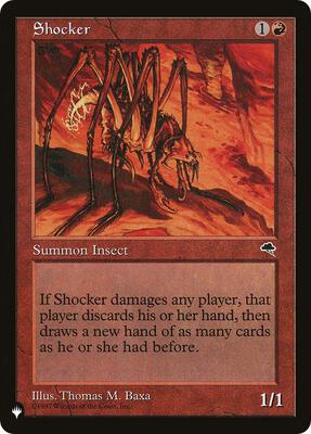 Shocker card from The List Reprints